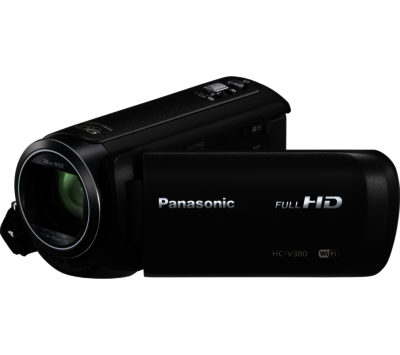 PANASONIC  HC-V380EB-K Traditional Camcorder - Black